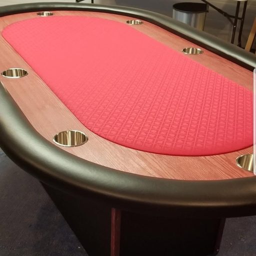 Custom table build by Platinum Poker Tables
