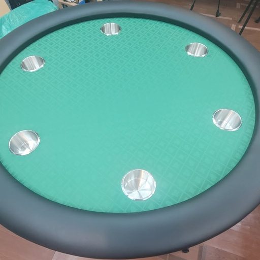Custom table build by Platinum Poker Tables